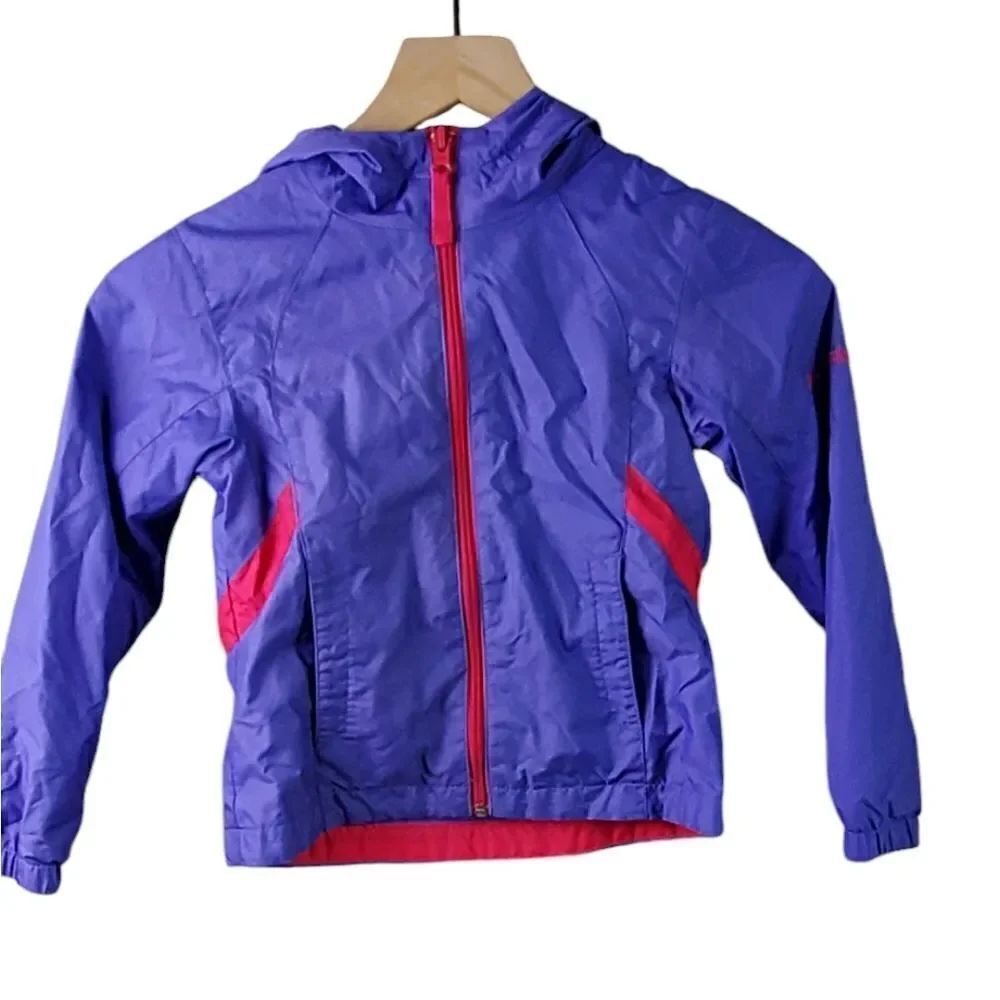 Columbia Purple & Pink Windbreaker Jacket